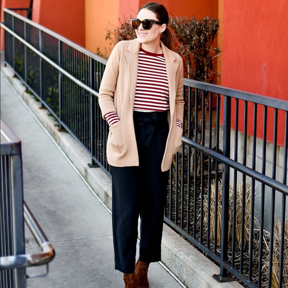 J.crew tan Sophie open front sweater blazer - Picture 6 of 6